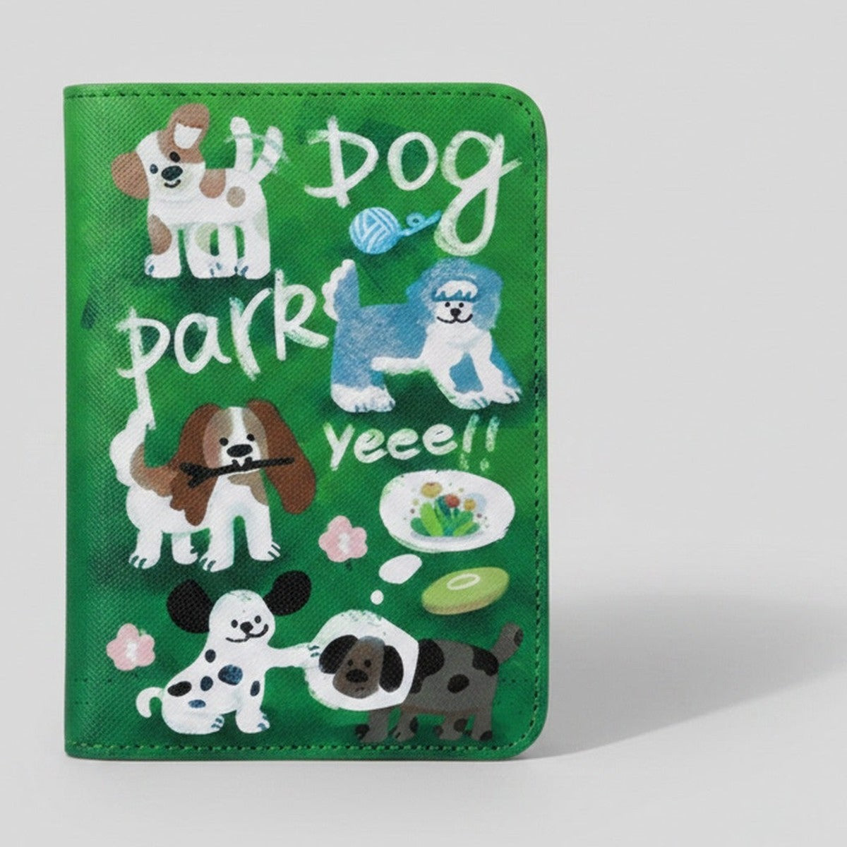 Dog Park Green Cardholder Wallet – bags & wallets (view 1)