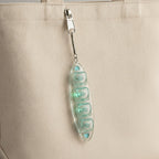 Heart Keycap Light-Up Keychain - Mint