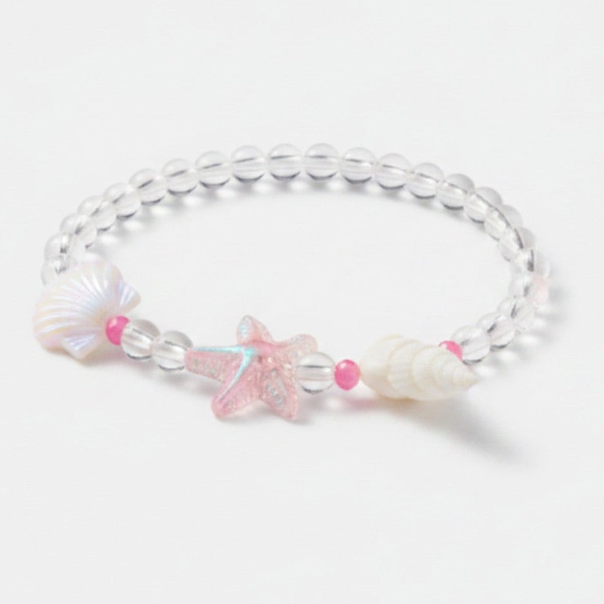 Seashell Starfish Beaded Wish Bracelet – jewelry (view 1)