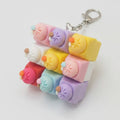 Stacked Dumpling Keychain - Rainbow Mix