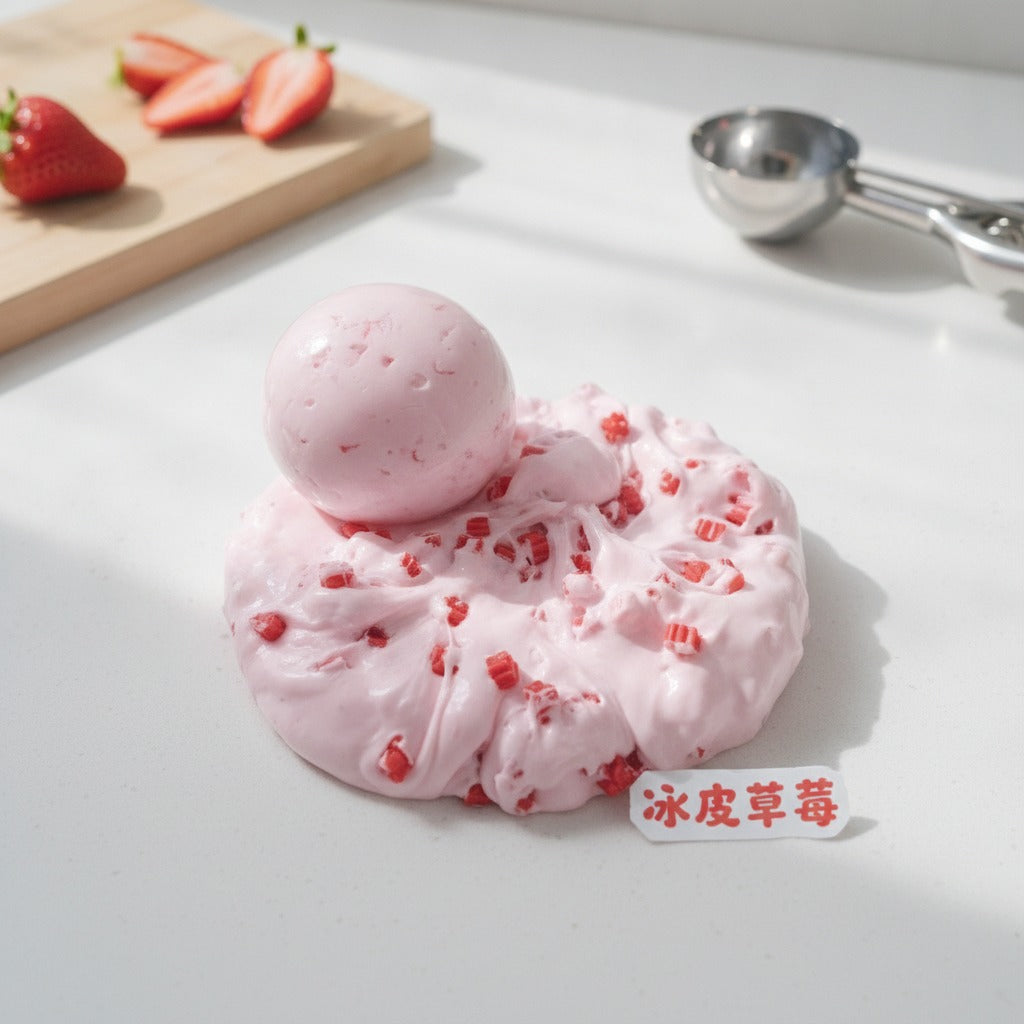 TPR Butter Squishy Ball Stress Relief Fidget Toy - Type 1
