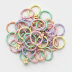 Pastel Rainbow Hair Tie Set Pastel Rainbow