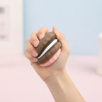 S'mores Cookie Squishy - Pink - squeeze in hand