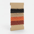 Braided Hair Ties Multi-Color Set Four Pack – hair accessories (view 1)