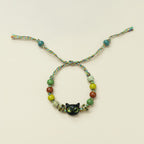 Whimsical Beaded Charm Bracelet – jewelry (view 1)