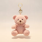 Adorable Soft Plush Bear Toy Keyring Charm – novelty & toys (view 1)