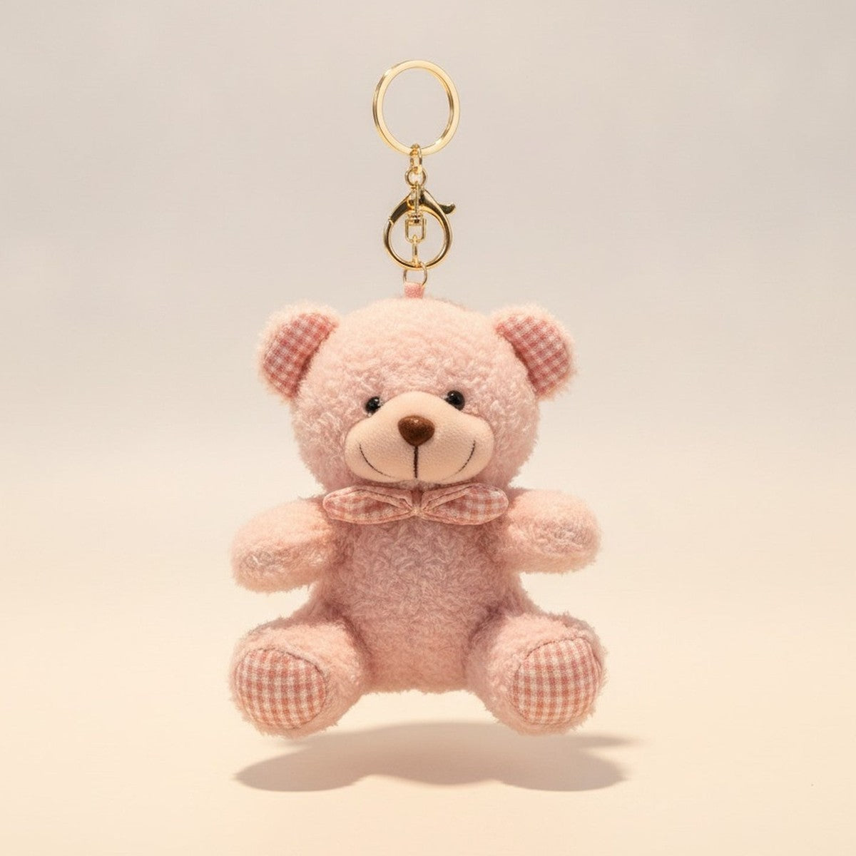 Adorable Soft Plush Bear Toy Keyring Charm – novelty & toys (view 1)