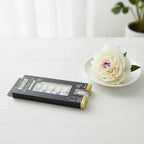 Floral Ombre Nail Set - Cream Navy Floral