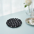 Crochet Mesh Hair Net - Black