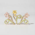 Floral Pearl Hair Claw Clip - Floral – hair accessories (view 1)