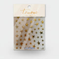 Gold Star Nail Art Sticker Sheet – Korean nail care (view 1)