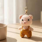 Mini Crochet Keychain DIY Kit - Pig