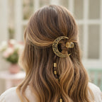 Celestial Gold Hair Clip Charm Set Gold