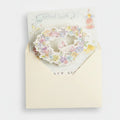 Floral Good Luck Pop-Up Greeting Card – stationery (view 1)