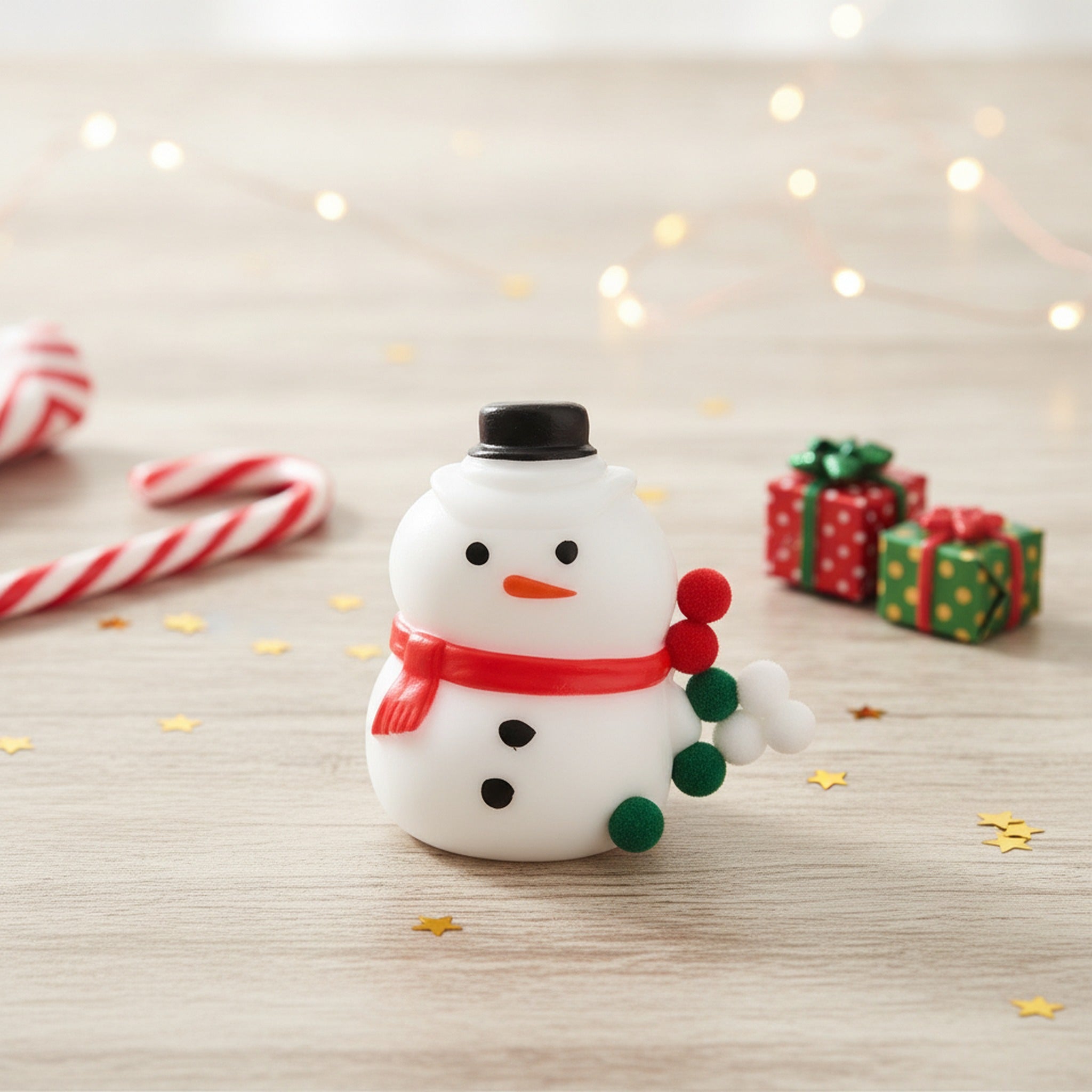 Merry Snowman Squishy Buddy