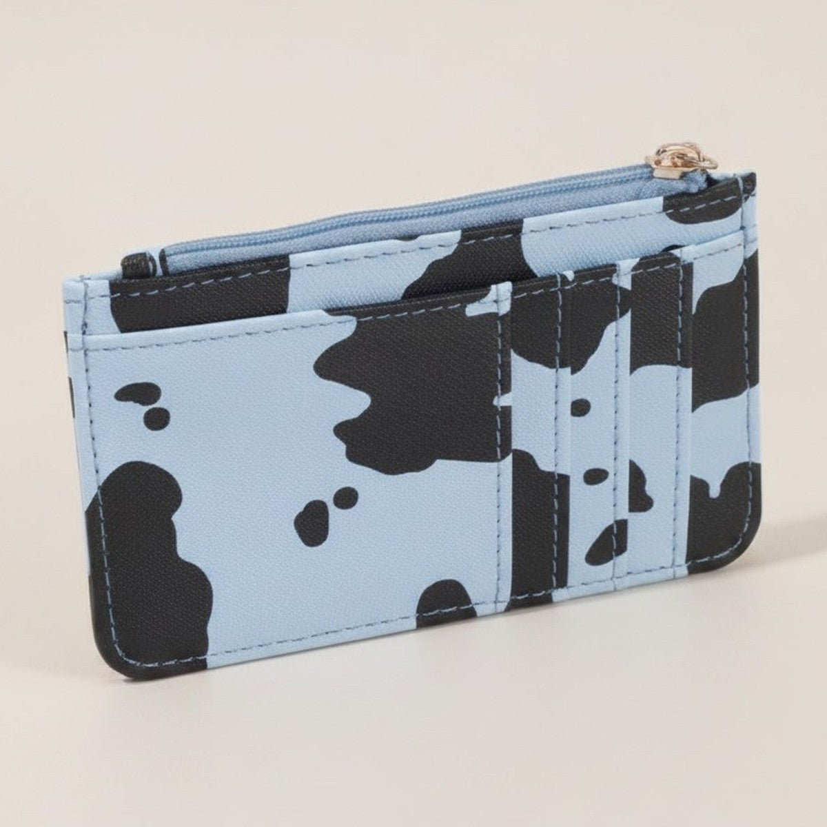 Mini Faux Leather Card Holder Wallet – bags & wallets (view 1)