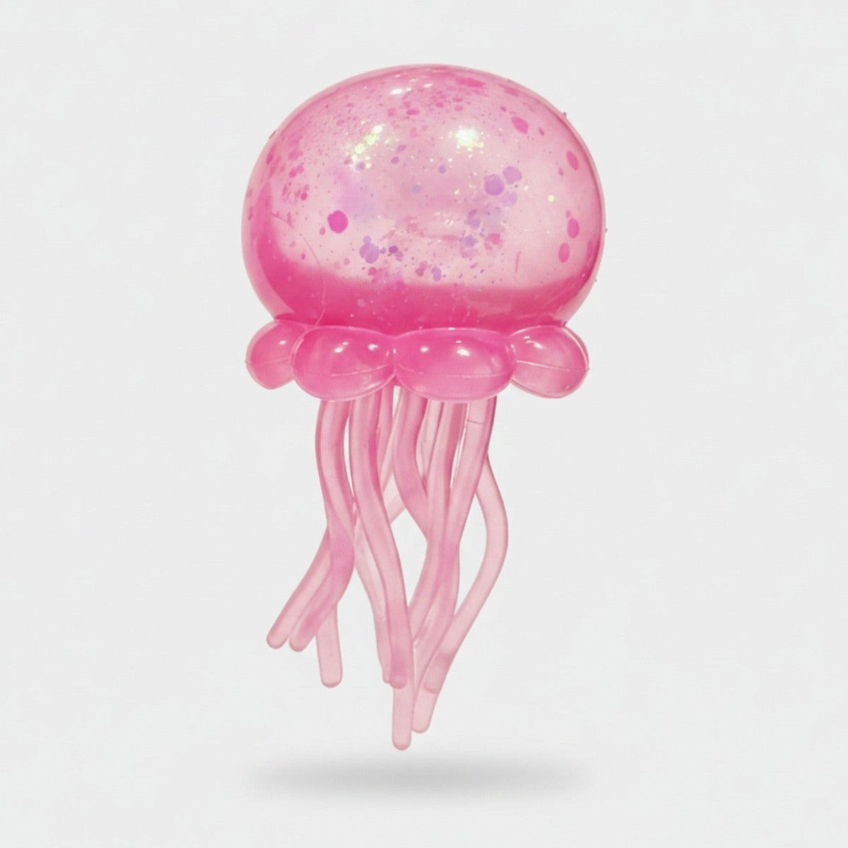 Pink Glitter Jellyfish Stress Ball Toy – novelty & toys (view 1)