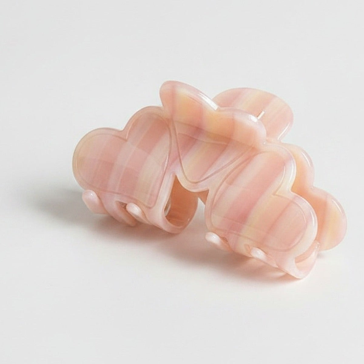 Pink Pearl Butterfly Hair Claw Clip – hair accessories (view 1)