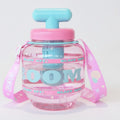 Bubble Pump Tumbler With Strap - Pink Bomb Cup – novelty & toys (view 1)
