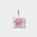 Squishy Paw Keychain - Icy Pink
