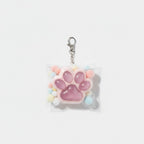 Squishy Paw Keychain - Icy Pink