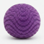 Smiley Face Spiky Squeeze Ball - Purple