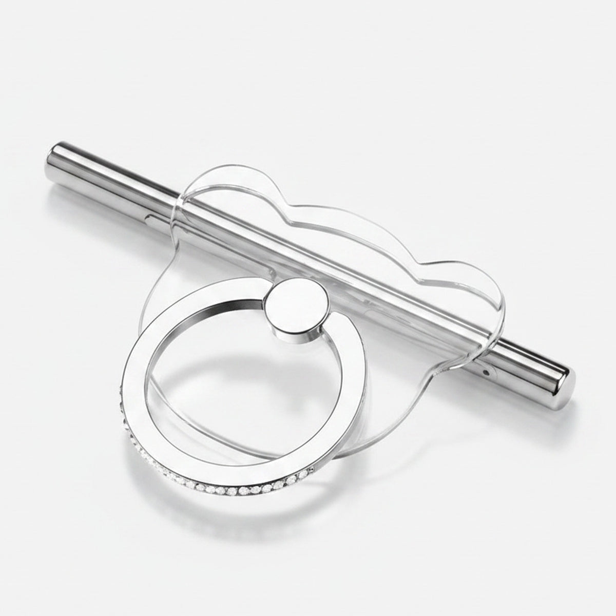 Rhinestone Phone Ring Grip – tech (view 1)