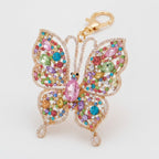 Sparkly Butterfly Keychain - Multicolor