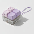 Mini Keyboard Cap Keychain - Purple Dot