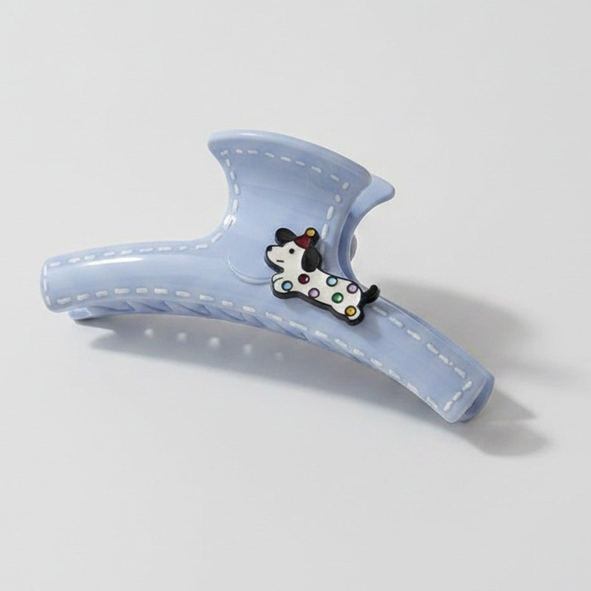 Cow Charm Hair Claw Clip - 11.8cm – hair accessories (view 1)
