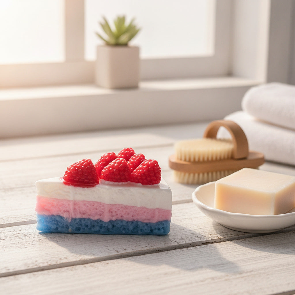 Layered Cake Slice Squishy - Raspberry Layer Cake