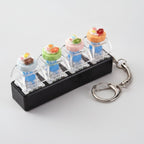 Tart Fidget Keychain Stress Toy - Black