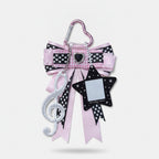 Dreamy Star Bow Bag Charm - Pink