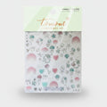 Ocean Theme Nail Art Stickers With Shells And Starfish – Korean nail care (view 1)