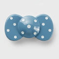 Pearl Studded Blue Hair Clip – hair accessories (view 1)