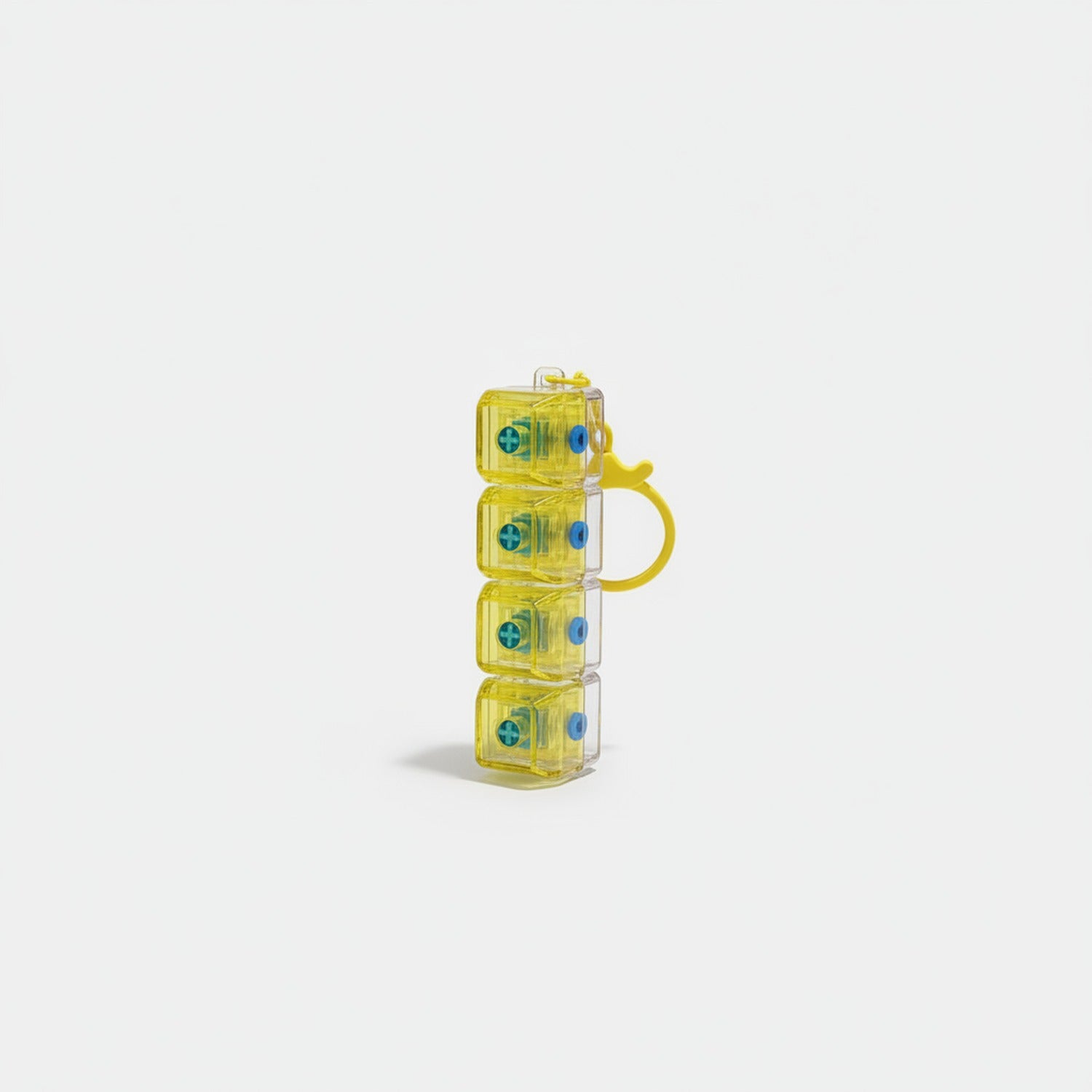 Mini Keyboard Switch Keychain - Yellow