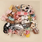 Fabric Keychain DIY Set - Random Patches 5-Pack (Refill) – novelty & toys (view 1)
