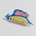Striped Fish Hair Claw – hair accessories (view 1)