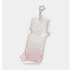 Star Charm Angel Wings Clear Acrylic Cup Charm – novelty & toys (view 1)