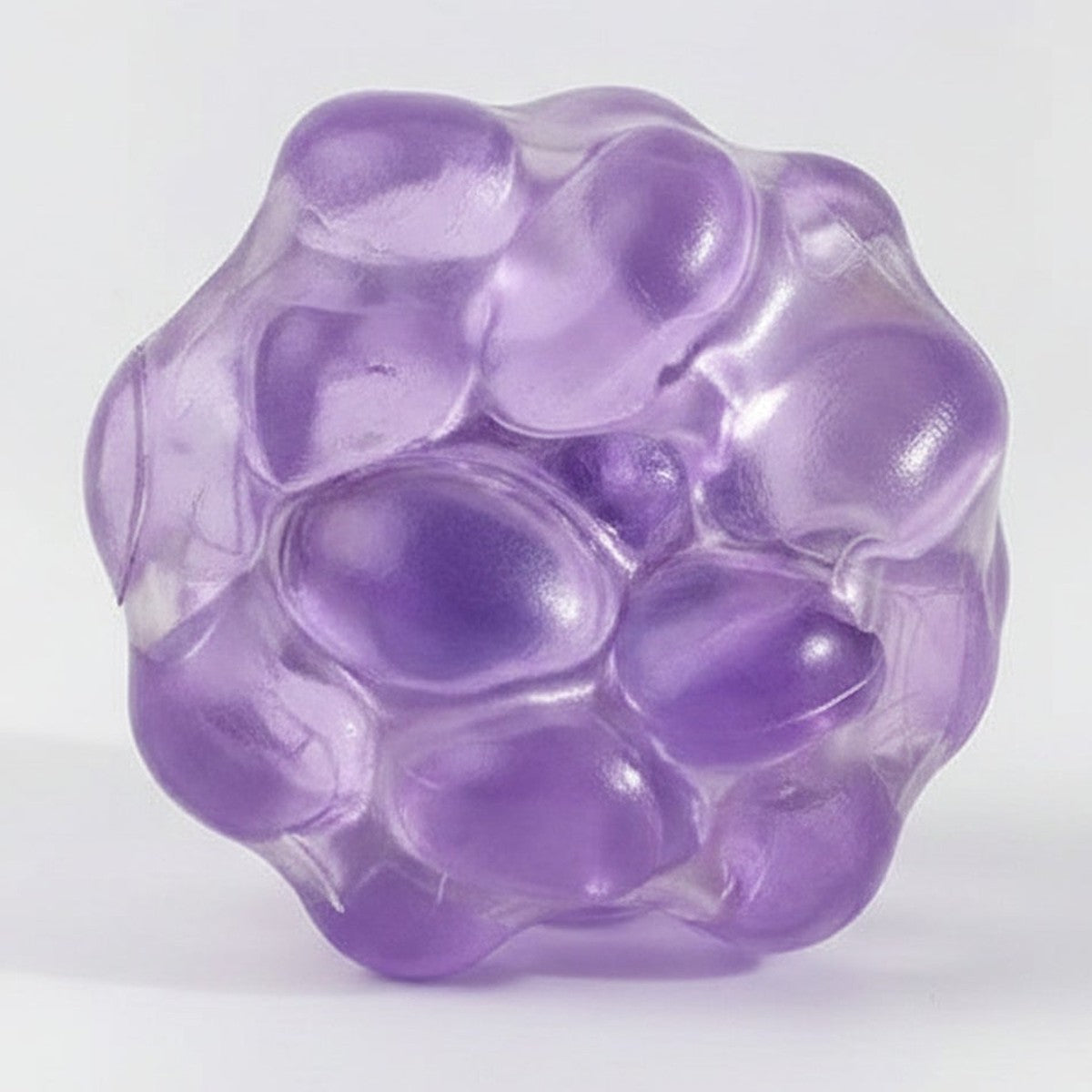 Bubble Cluster Pop Fidget Toy - Amethyst Purple