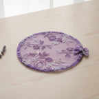 Sparkle Pearl Hair Claw Clip - Purple