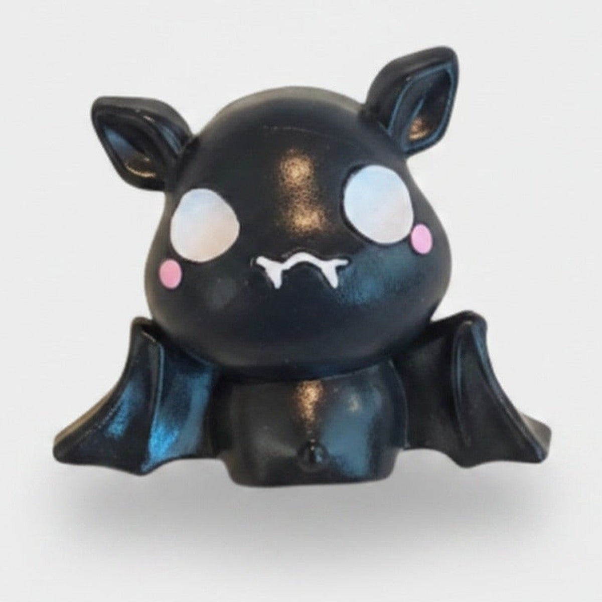 Adorable Crying Bat Plush Charm Black Bat