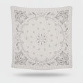 Classic Bandana Wrap Scarf - Beige