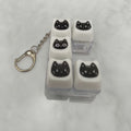 Light-Up Cat Face Keychain - Type 2