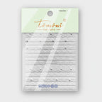 White Lace Nail Art Sticker Strips – Korean nail care (view 1)