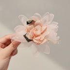 Dreamy Floral Hair Claw Clip - Pink