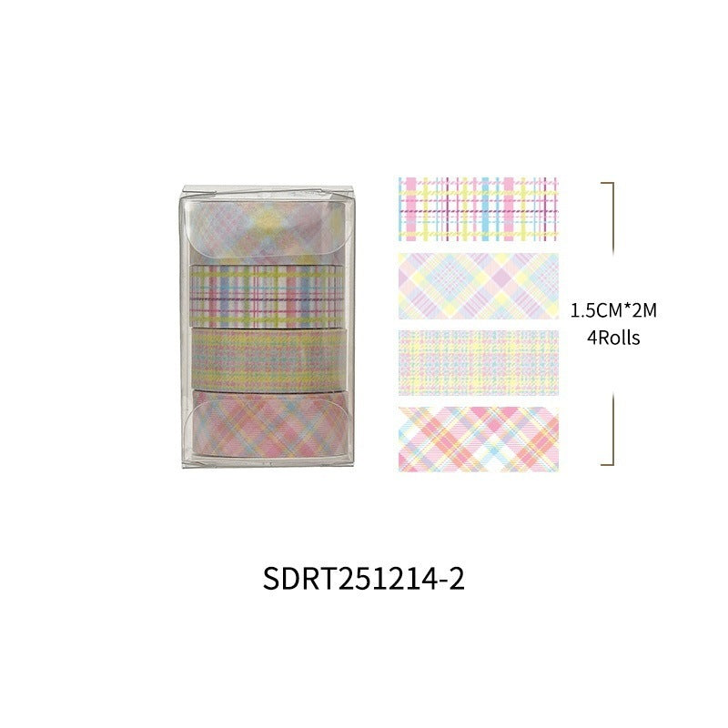 Sweet Princess Series Washi Tape Set (4 Rolls) - Type 1