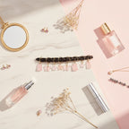 Pink Charm Hair Clips Set Pink Sparkle