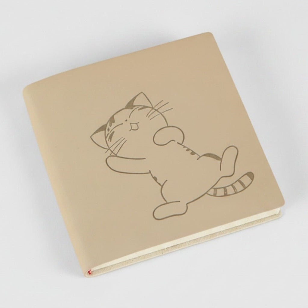 Cute Cat Lined Notebook Sketchbook Journal – stationery (view 1)