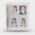 Glitter Photo Binder With Silver Ring Binding – stationery (view 1)